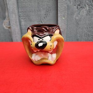 Looney Tunes Tazmanian Devil 3-D Sculpted Ceramic Mug By Silver Buffalo 24 Oz.